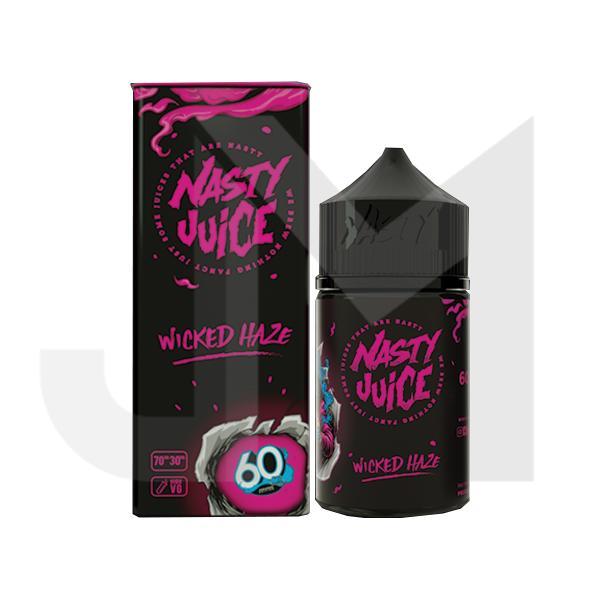 Nasty Juice 50ml Shortfill 0mg (70VG/30PG)