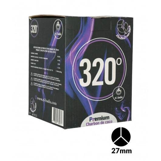 320° DISC 3B XL CHARCOAL 1KG